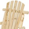 Wooden Adirondack Rocking Chair
