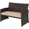 Resin Wicker Patio Furniture Set with Cushions