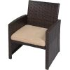 Resin Wicker Patio Furniture Set with Cushions