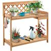 Solid Wood Work Table and Potting Bench