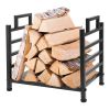 Wrought Iron Firewood Log Rack