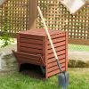 90 Gallon Solid Wood Compost Bin