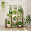 3-Tier Indoor/Outdoor Wooden Plant Stand