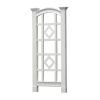 59-inch White Vinyl Garden Trellis