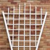 7.75 Ft Fan Shaped Garden Trellis