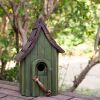Wooden Hanging Bird House
