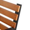 Outdoor Wood Slat Garden Bench