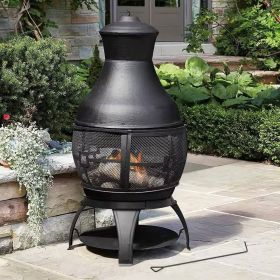Cast Iron Fire Pit Chimenea
