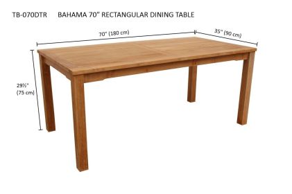 Bahama Rectangular Dining Table