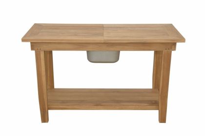 Nautilus Console Table w/ SS Container