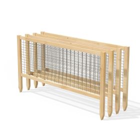 Cedar Garden Trellis Set; 4 Pack