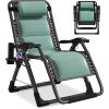 Padded Folding Zero Gravity Recliner