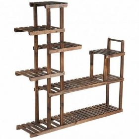 7-Tier Wood Plant Stand