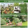 6-Ft Heavy Duty Metal Garden Trellis; Set of 2