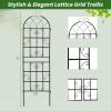6-Ft Heavy Duty Metal Garden Trellis; Set of 2
