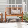 Solid Wood 4-Ft. Garden Bench