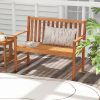 Solid Wood 4-Ft. Garden Bench