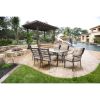 7-Piece Patio Dining Set with Cushions