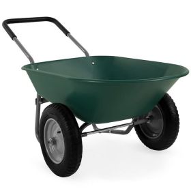 Heavy Duty 2-Wheel Multipurpose Wheelbarrow