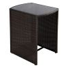 3 Piece Wicker Patio Set