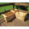 Heavy Duty Rot-Resistant Cedar Planter