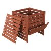 90-Gallon Solid Wood Compost Bin