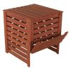 90-Gallon Solid Wood Compost Bin