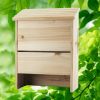 Outdoor Solid Cedar Bat House - Holds up to 75 Bats