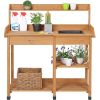 Potting Bench Work Table with Sink