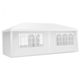 Sidewall Canopy Tent with Carry Bag; White; 10' x 20'