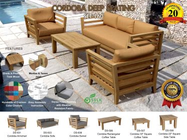 Cordoba 4-pieces sets