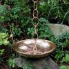 Copper Polished Rain Chain Basin