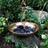 Copper Polished Rain Chain Basin