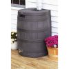 50 Gallon Plastic Rain Barrel with Bottom Spigot