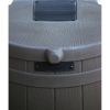 50 Gallon Plastic Rain Barrel with Bottom Spigot