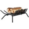 Fireplace Log Grate for Indoor/Outdoor