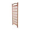72-inch Wooden Classic Grid Garden Trellis; Brown