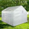 Outdoor 9 ft x 10 ft Greenhouse Kit