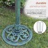 Outdoor Garden Bird Bath Bowl with Stand