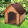 Medium 30-inch Solid Wood Dog House