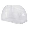 White PE Cover Greenhouse Kit