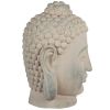 Zen Garden Buddha Head Statue