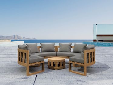 SET-810 CIRCULAR MODULAR DEEP SEATING