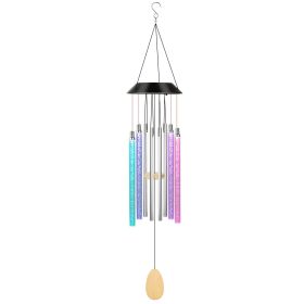 Solar Waterproof Wind Chime Lights; 7 Changing Colors