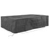 Outsunny Sectional Patio Furniture Cover with Ultimate Weather Protection; 97" L x 65" W x 26" H; Grey