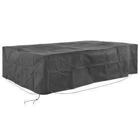 Outsunny Sectional Patio Furniture Cover with Ultimate Weather Protection; 97" L x 65" W x 26" H; Grey