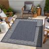 Sunshine Blue 7 ft. 10 in. x 10 ft. 3 in. Indoor/Outdoor Area Rug