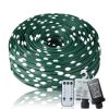 Waterproof and Dimmable LED Rope Lights; Non-Waterproof Adapter; 328 Ft.