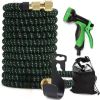 Expandable 100 ft garden hose; No tangle
