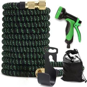 Expandable 100 ft garden hose; No tangle